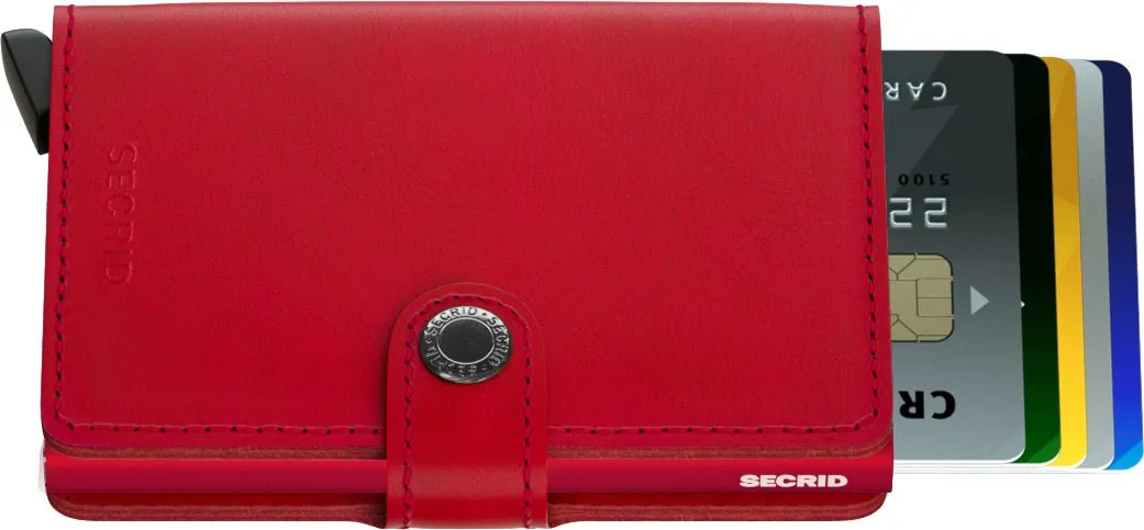Secrid Mini Wallet Original Red-Red