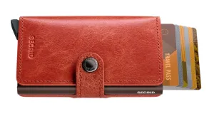 Secrid Mini Wallet Vintage Orange