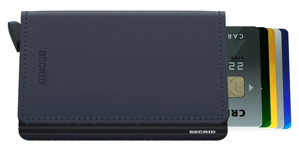 Secrid Slim Wallet Matte Night Blue
