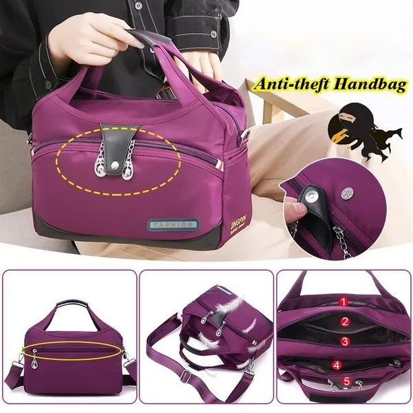 Securella™ - Fashionable Anti-Theft Handbag