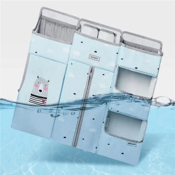 Shelf bag storage bedside hanging bag
