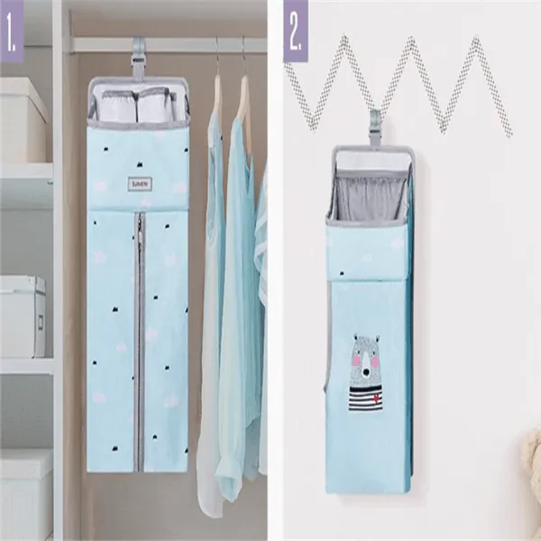 Shelf bag storage bedside hanging bag