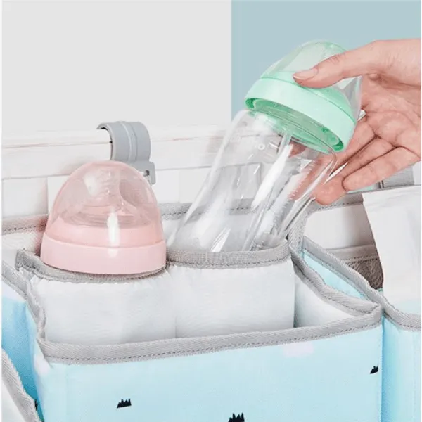 Shelf bag storage bedside hanging bag