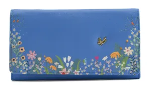 Shiloh Matinee Purse Blue - Mala Leather