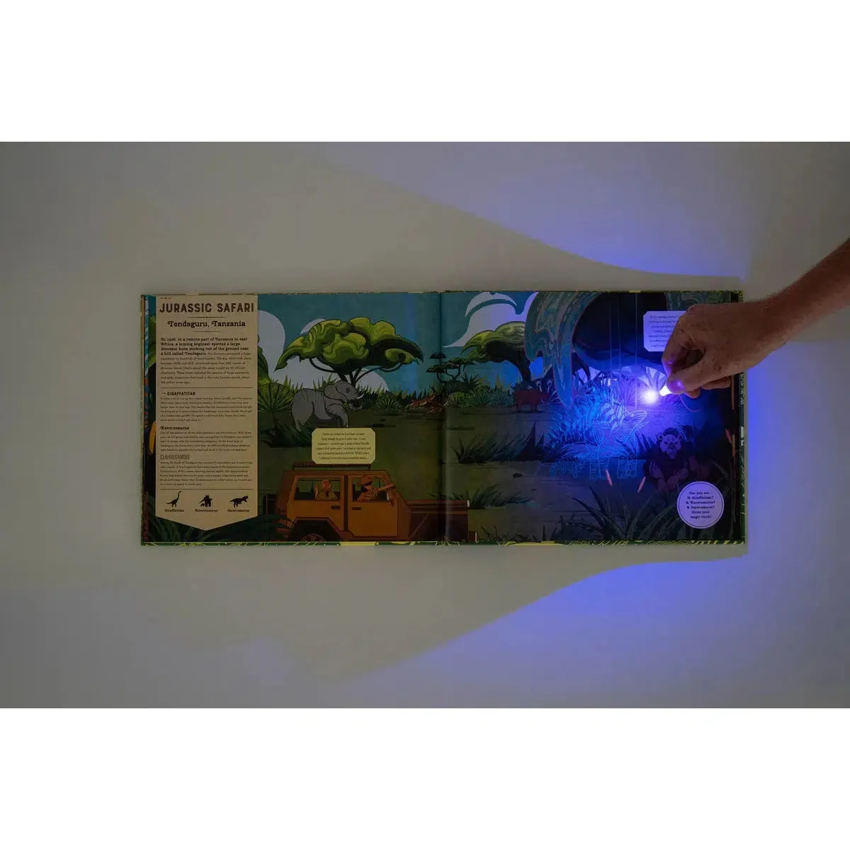 Shine Your Magic Torch: Dinosaurs and Prehistoric Beasts - Emily Hawkins