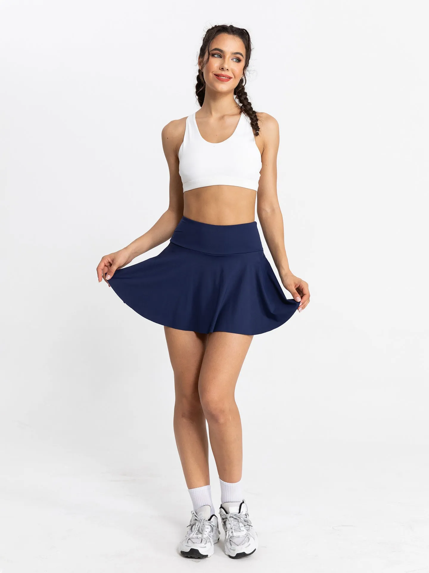 Short skirtBreathable anti-slip pocketsSports skirt