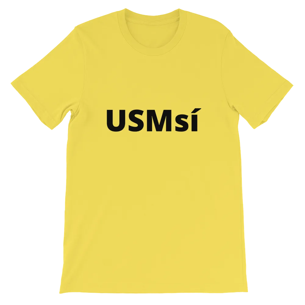 Short-Sleeve Unisex T-Shirt, USMsi