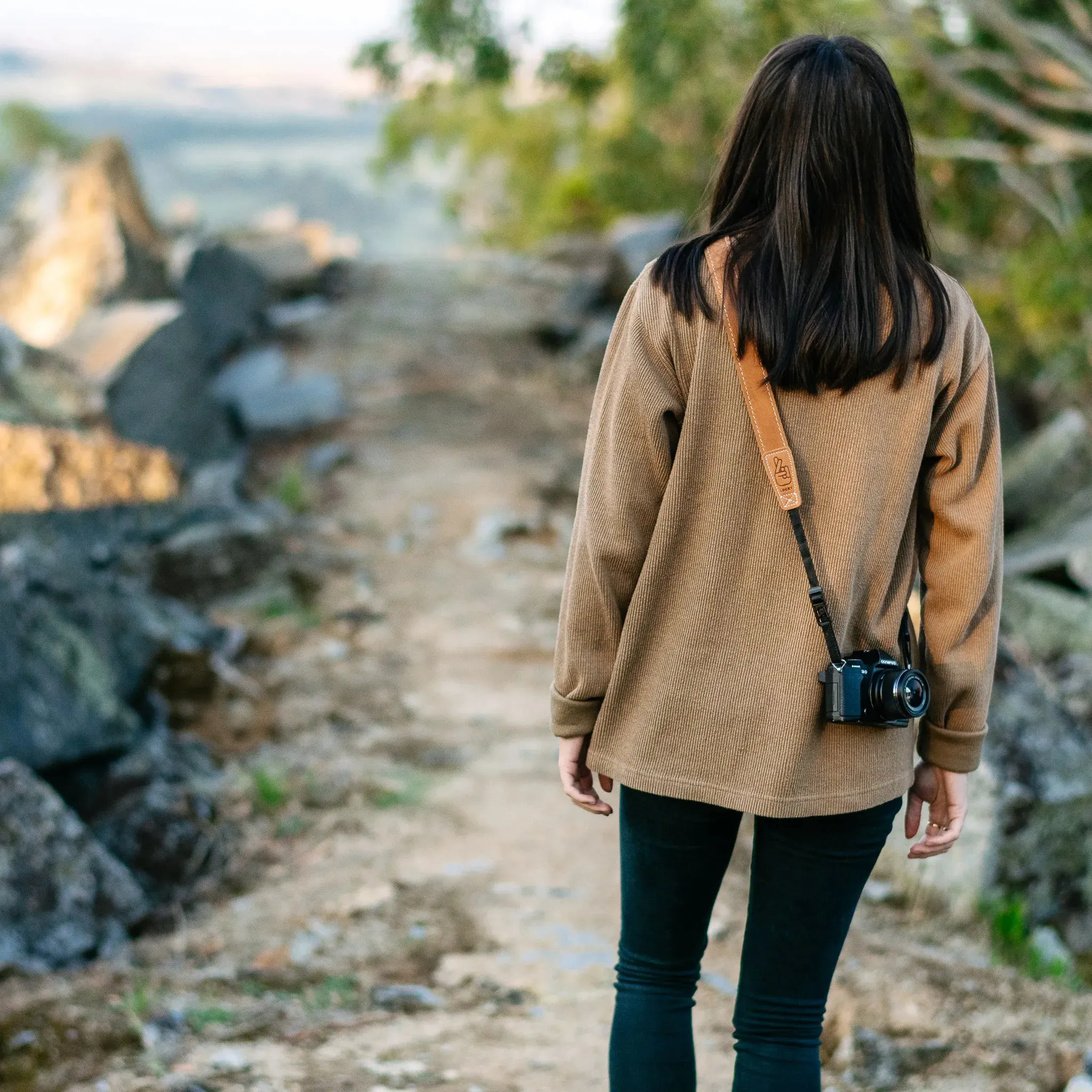 Slim 30 Leather Camera Strap