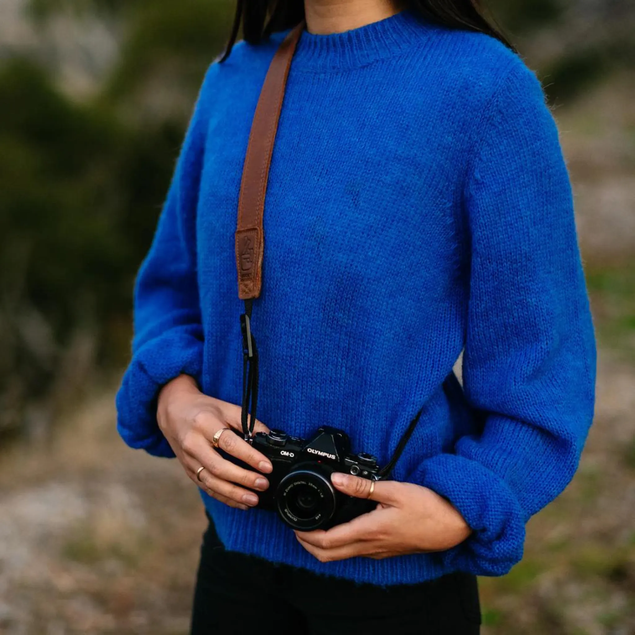 Slim 30 Leather Camera Strap