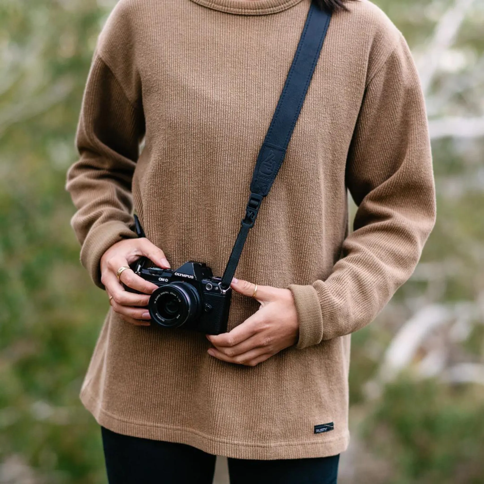 Slim 30 Leather Camera Strap