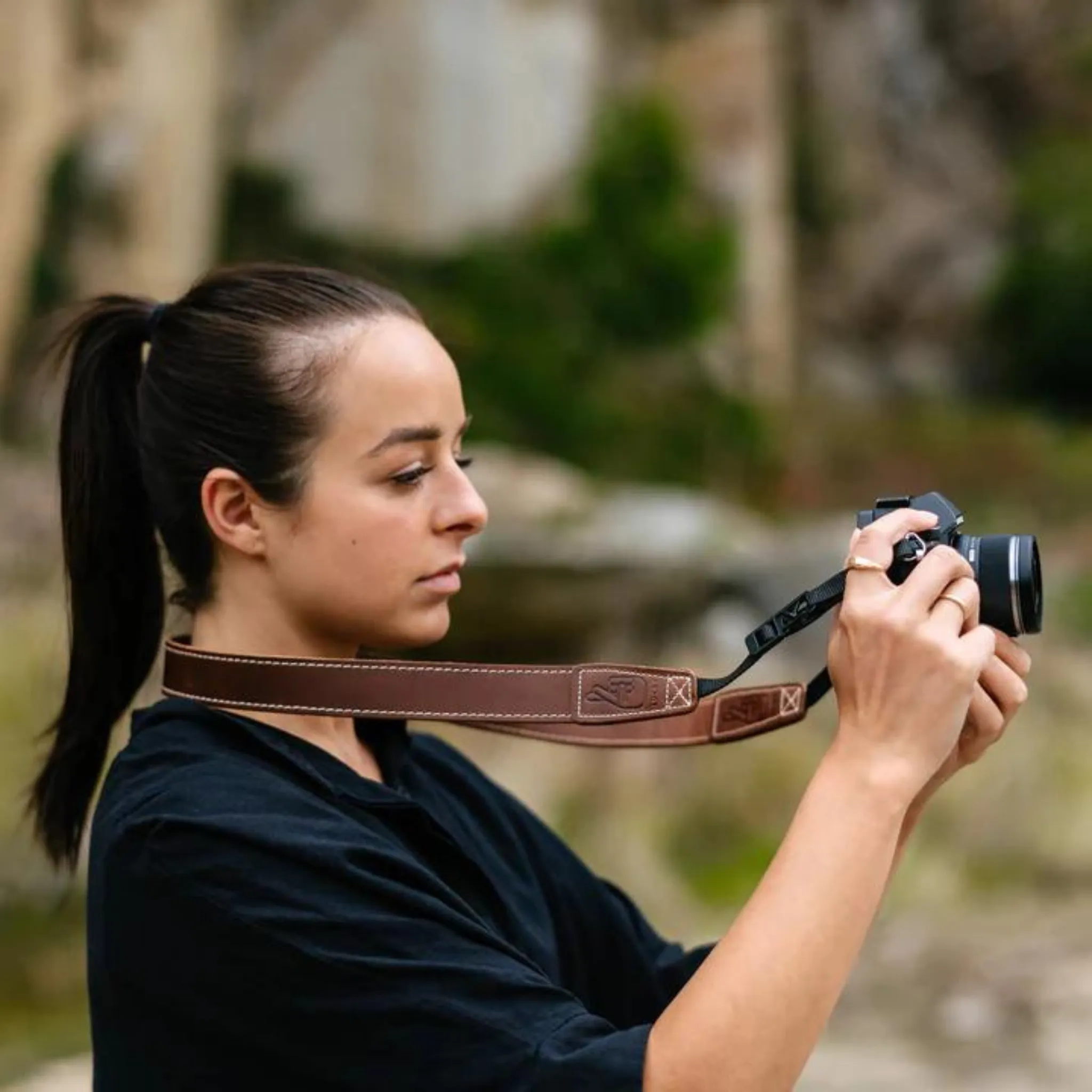 Slim 30 Leather Camera Strap