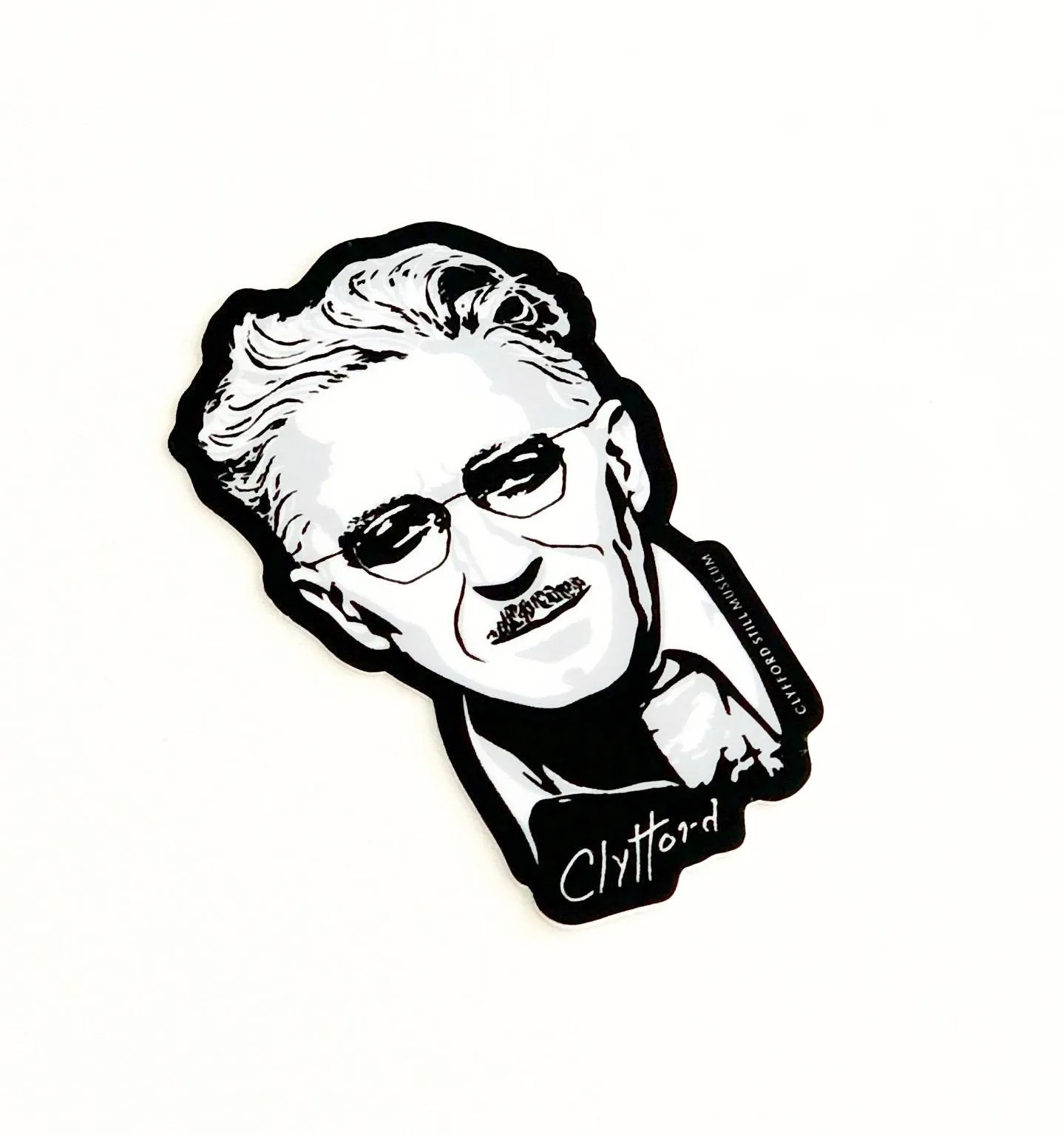 Small Sticker Portrait of Still
