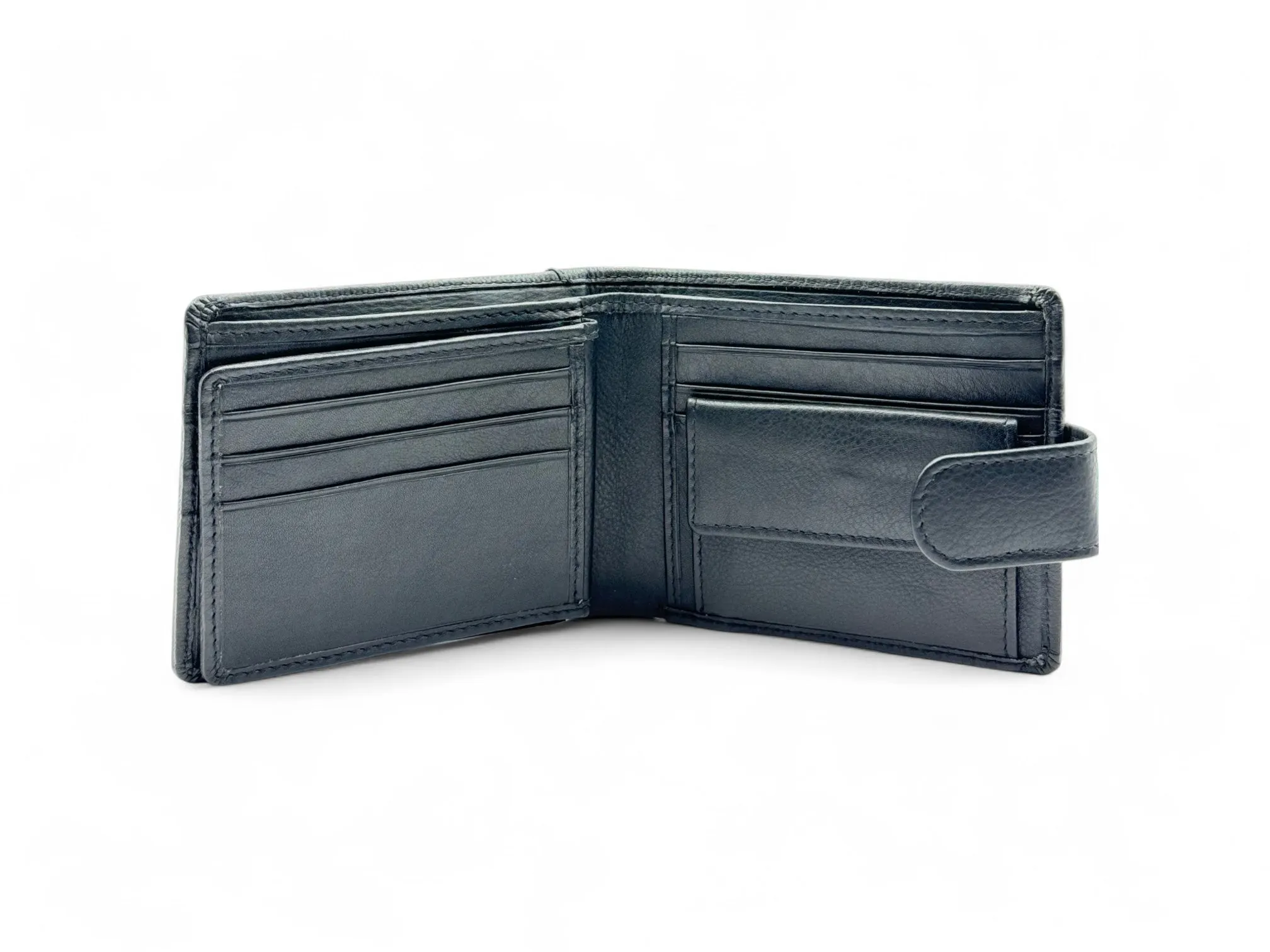 Smooth Premium 16 Card Billfold RFID Wallet |Coin Pocket | Loop #4094NCL