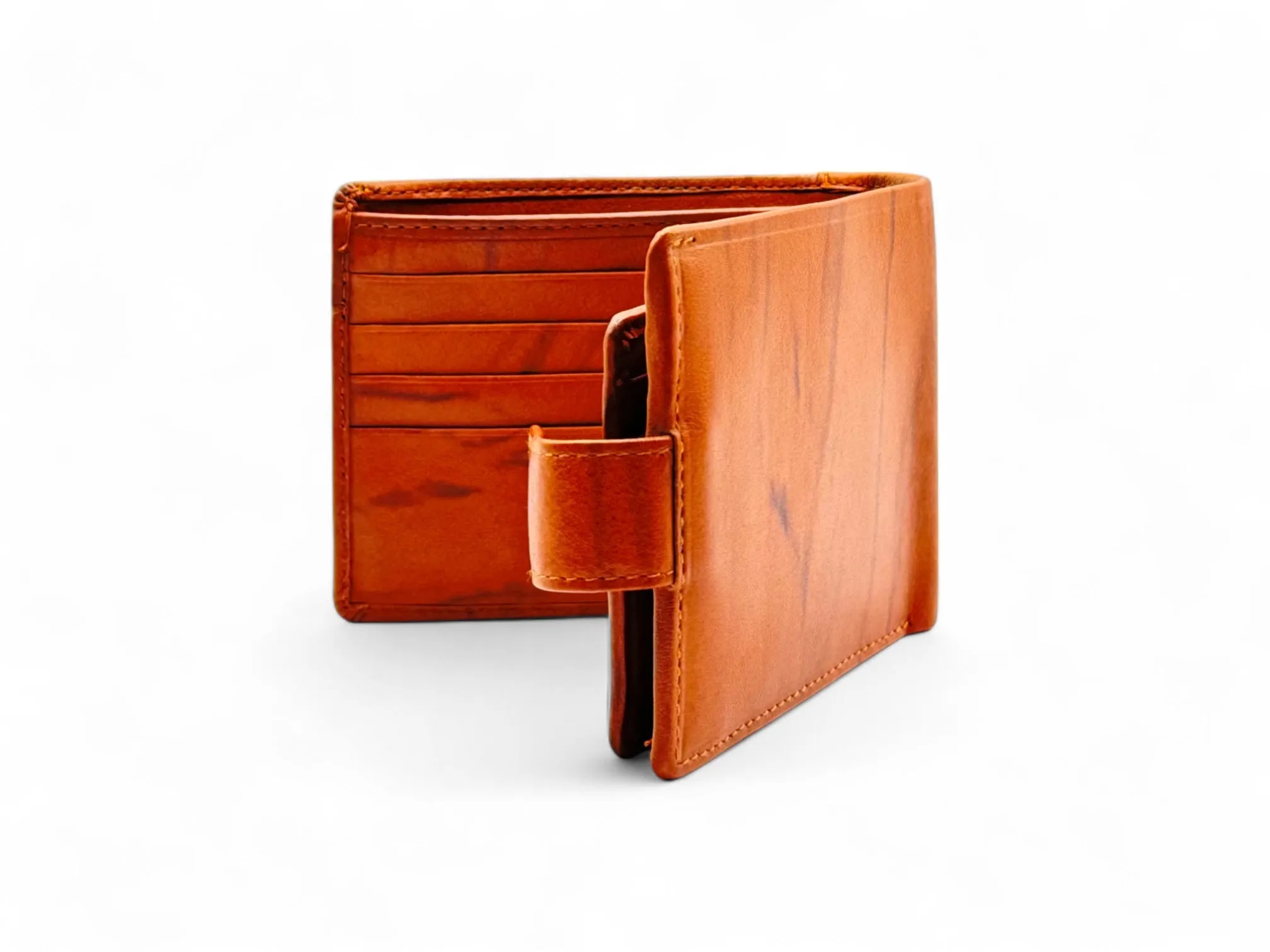 Smooth Premium 16 Card Billfold RFID Wallet |Coin Pocket | Loop #4094NCL