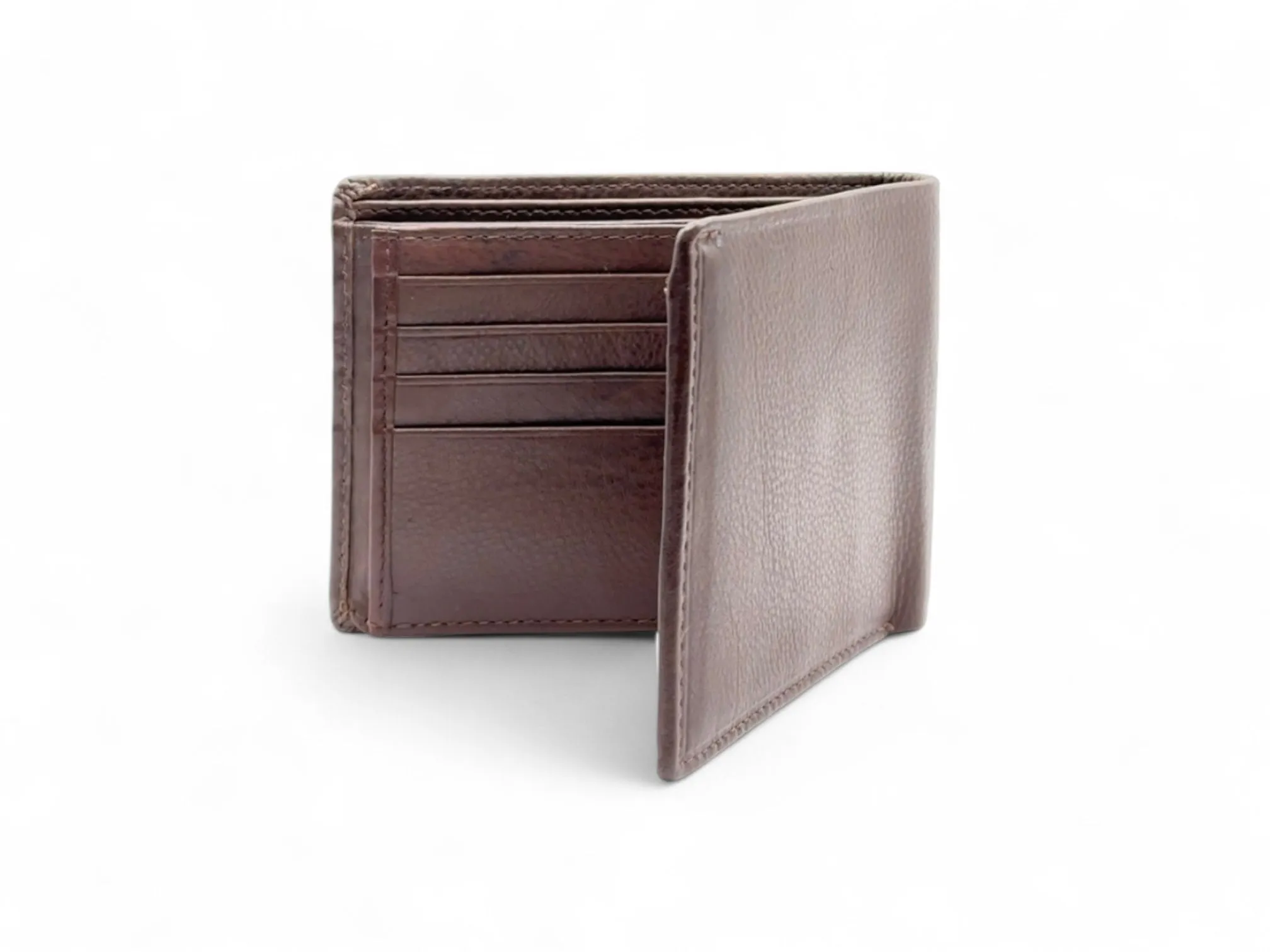 Smooth Premium 16 Card Billfold RFID Wallet with Coin Pocket #1001C