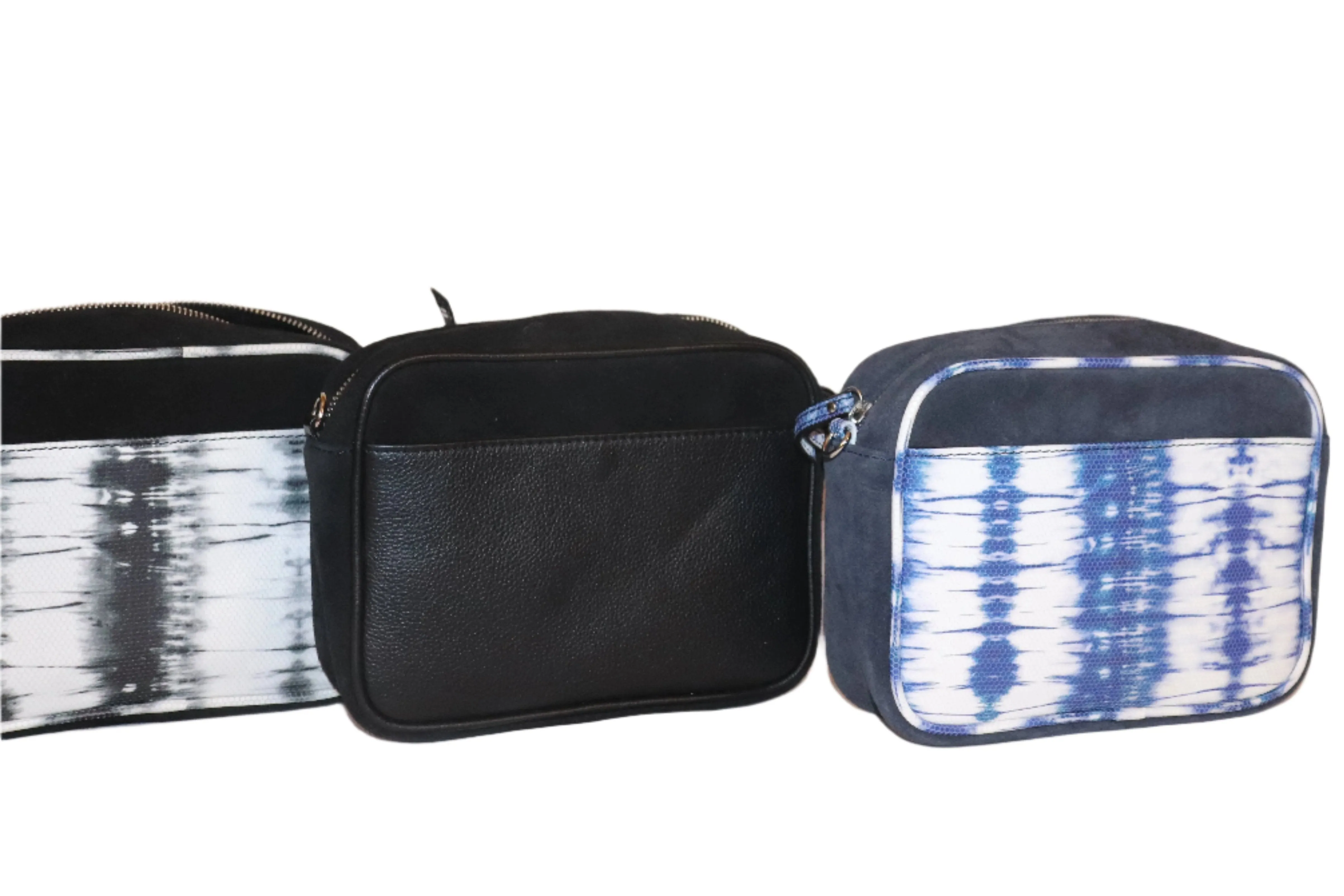 Soho cross body genuine leather tote bag.