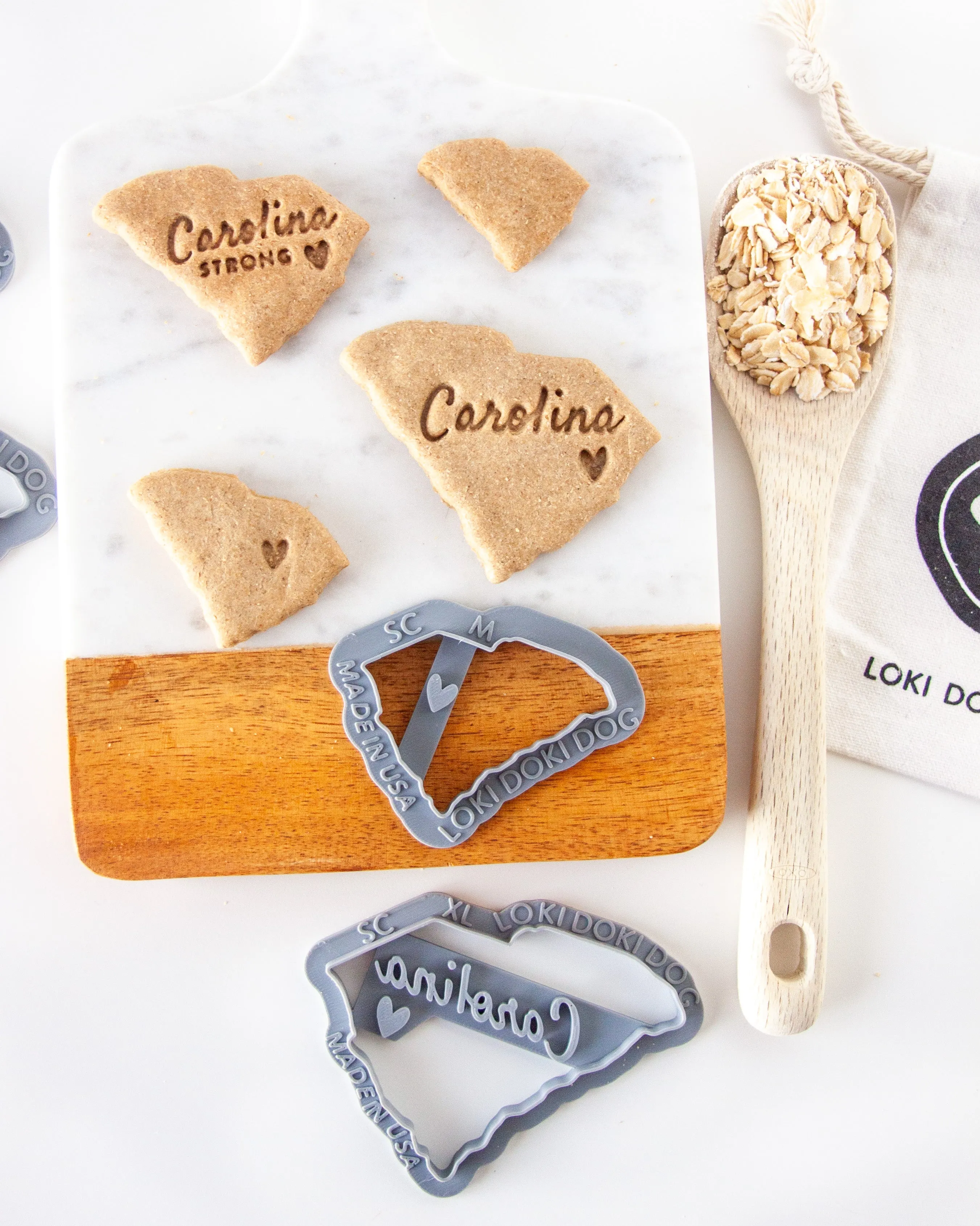 South Carolina State Shaped Cookie Cutter (Multiple Styles Available)