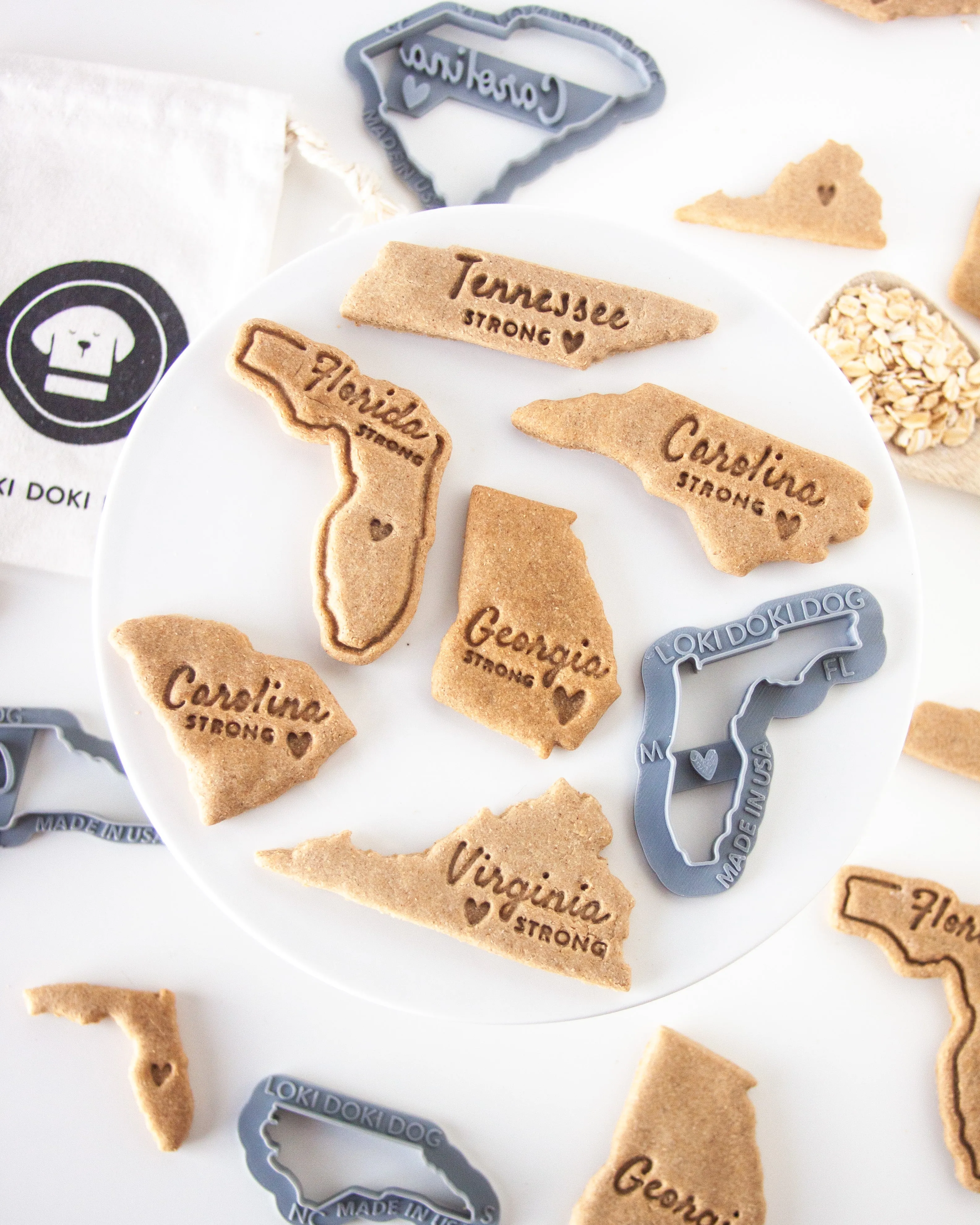 South Carolina State Shaped Cookie Cutter (Multiple Styles Available)