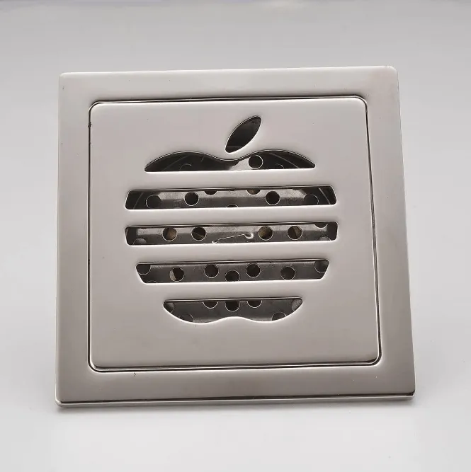 Stainless Steel Square 4" Floor Drain - CS 11