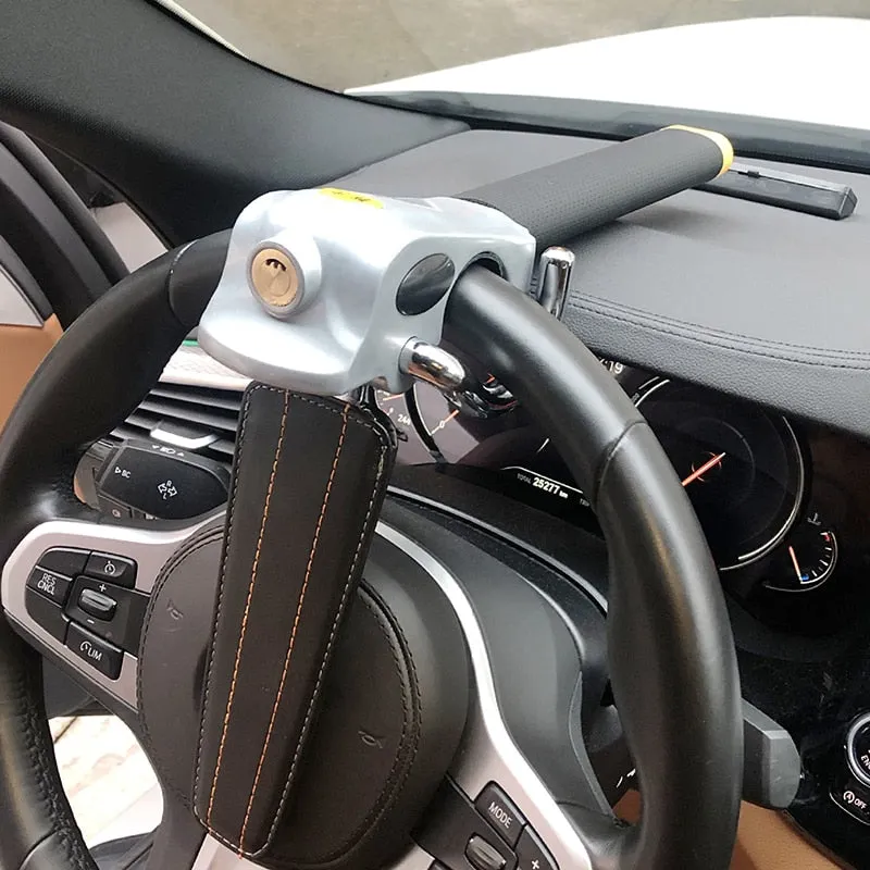 Steering Wheel Lock – Heavy-Duty Anti-Theft Car Protection