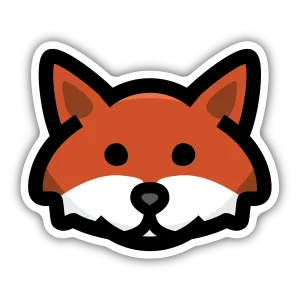 Stickers Northwest - Fox Face