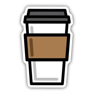Stickers Northwest - To-Go Coffee Cup Sticker