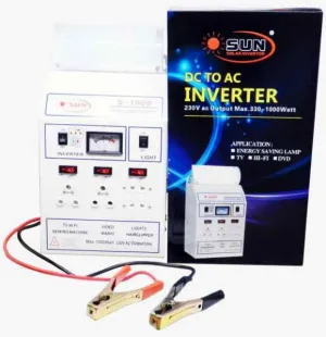 Sun Solar DC to AC power inverter S-1000 (1000 watts)