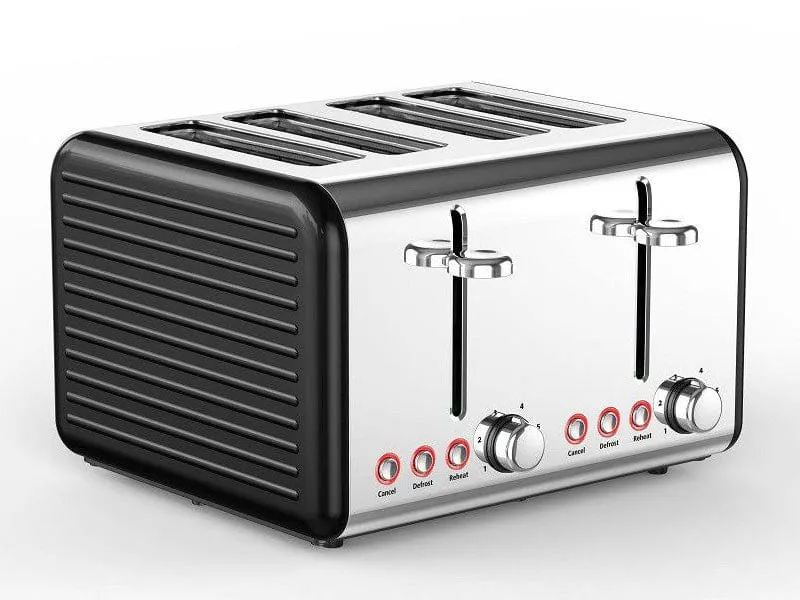 Sunbeam Ultimum 4 Slice Toaster Black SUFTR-400B