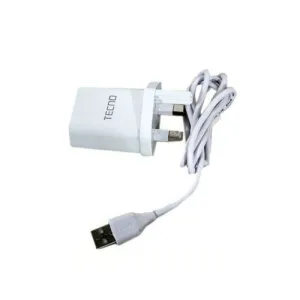 Tecno Fast Charger With Usb Cable for Android Phones