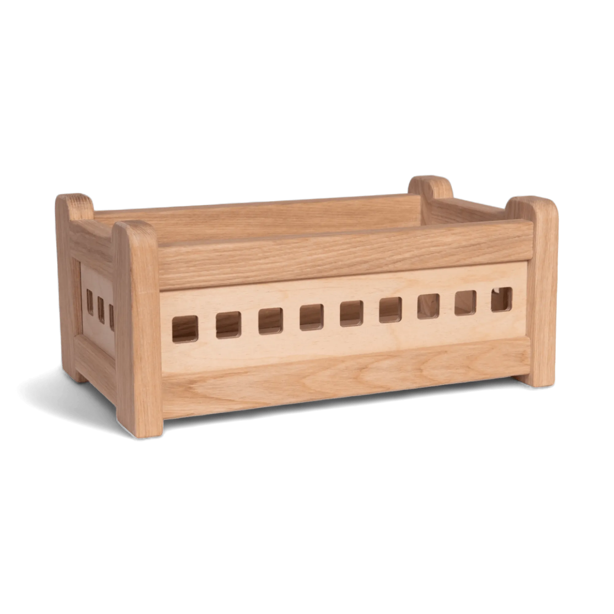The Small Crate Countertop Storage Box (Solid Ash)