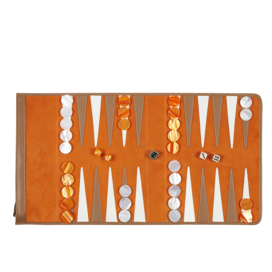 The Victor, Travel Backgammon by Hector Saxe