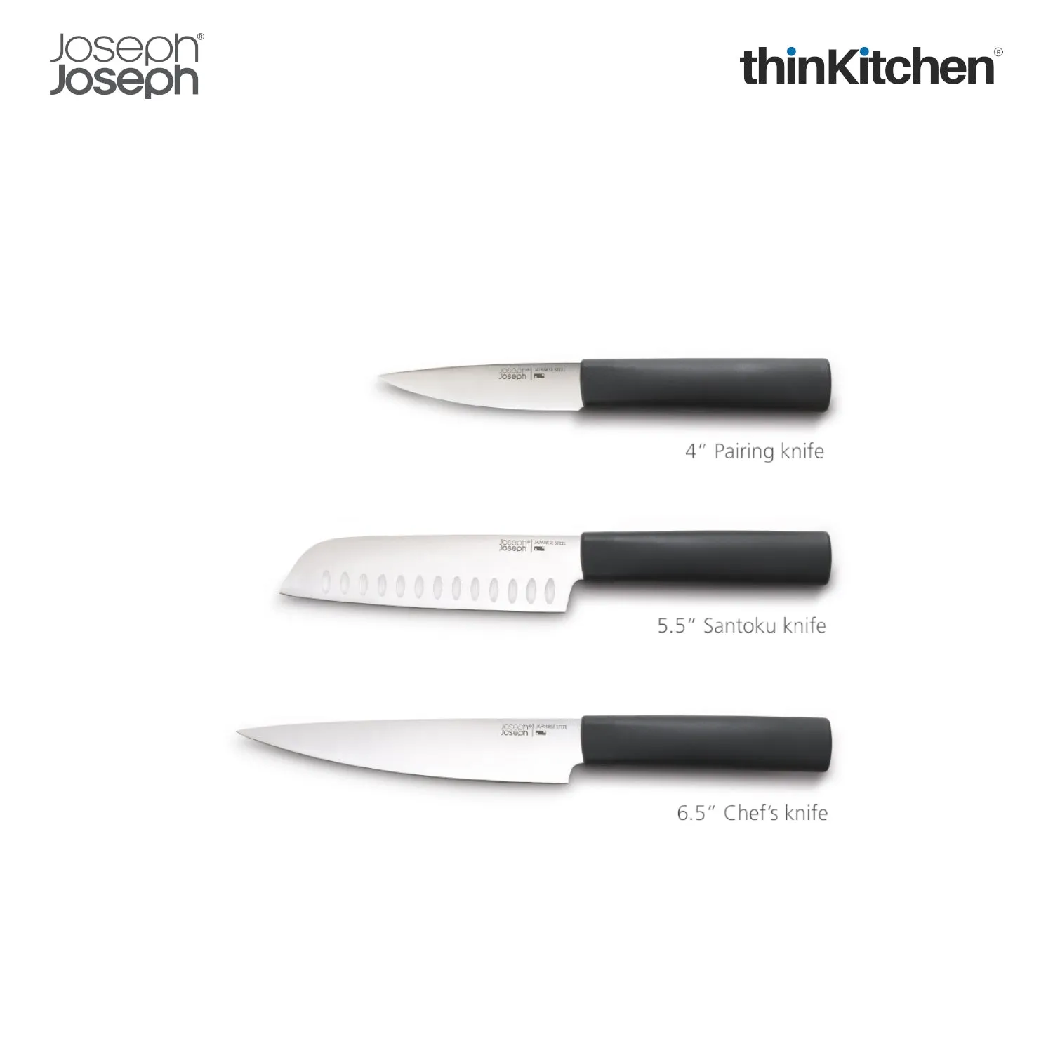 thinKitchen™ Joseph Joseph Nest Boards Plus 6-piece Knife and Chopping Board Set