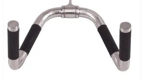 TKO Multi-Exercise Chrome Bar with Polyurethane Round Grips