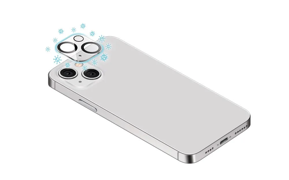 TORRII BODYGLASS Camera Lens Protector for iPhone 14 / iPhone 14 Plus (Anti-bacterial Coating)
