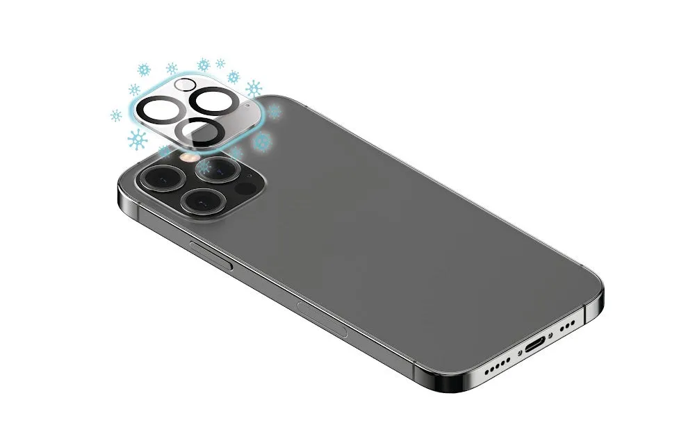 TORRII BODYGLASS Camera Lens Protector for iPhone 14 Pro / iPhone 14 Pro Max (Anti-bacterial Coating)