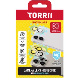 TORRII BODYGLASS Camera Lens Protector for iPhone 16 Pro / iPhone 16 Pro Max (Anti-bacterial Coating) - Clear