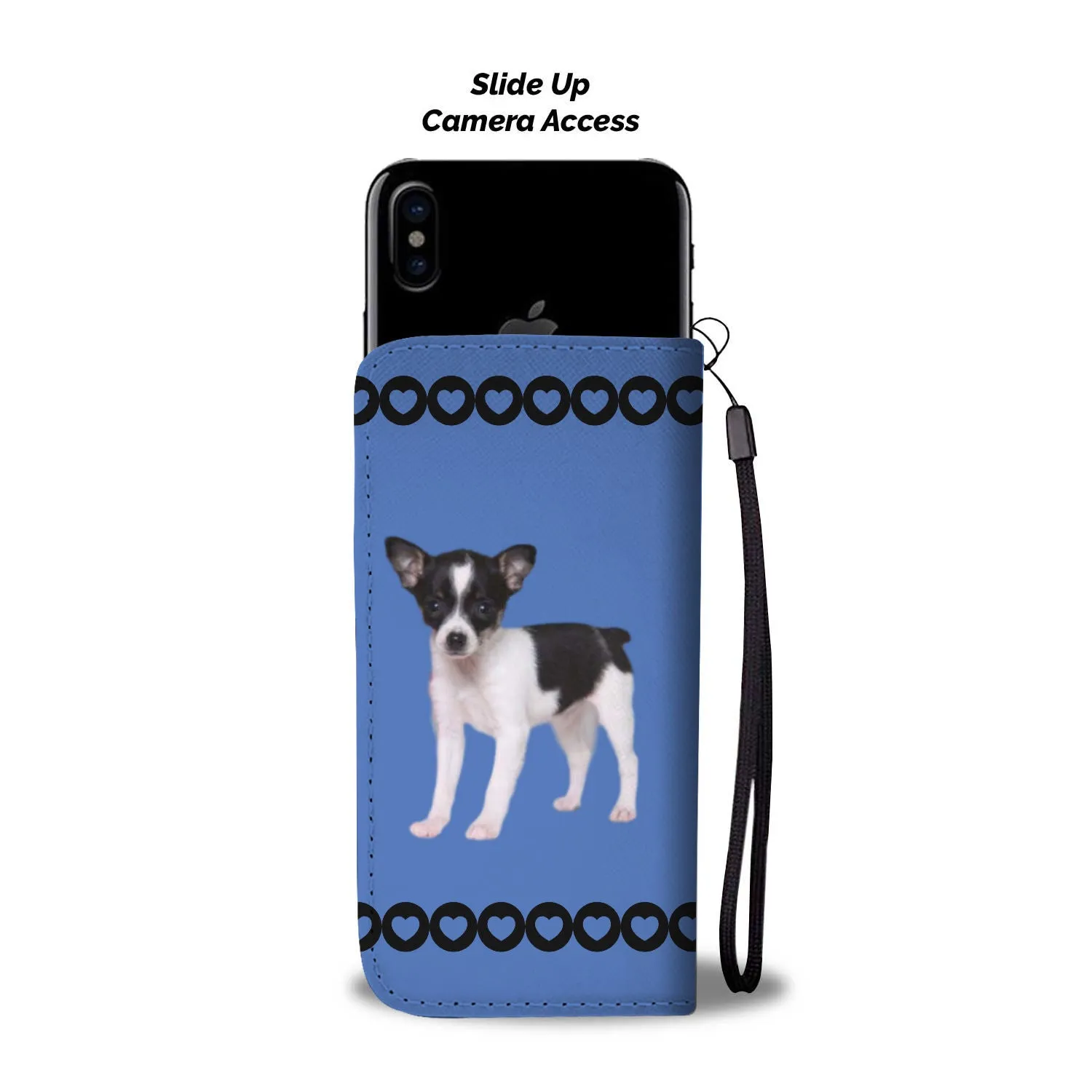 Toy fox Terrier Puppy Phone Case Wallet