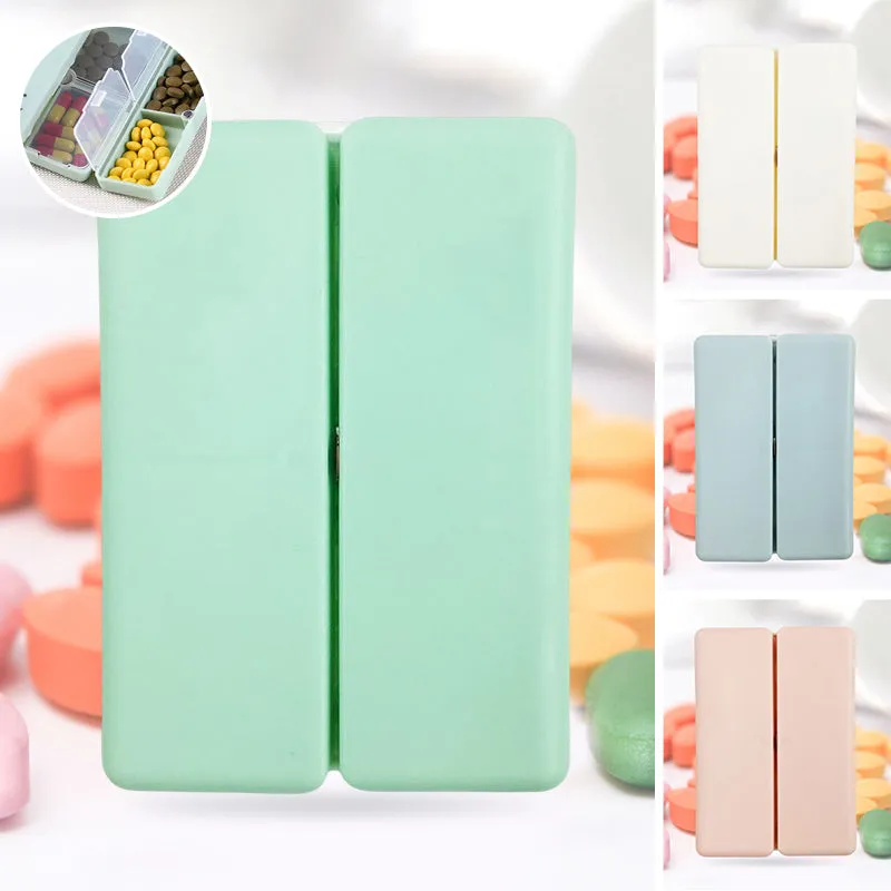 💊Tragbare magnetische Pillendose mit 7 Fächern