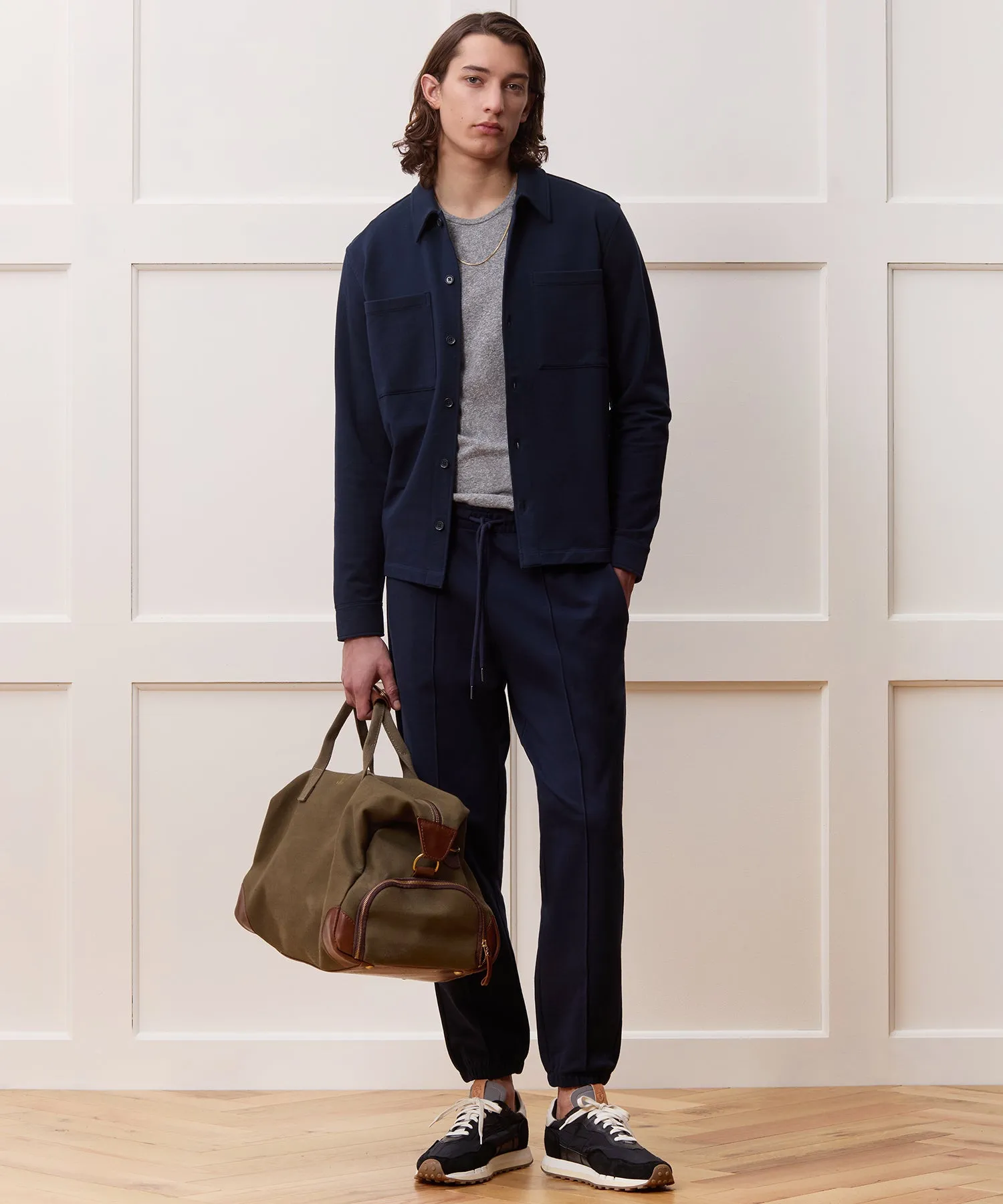 Travel Terry Two-Pocket Shirt