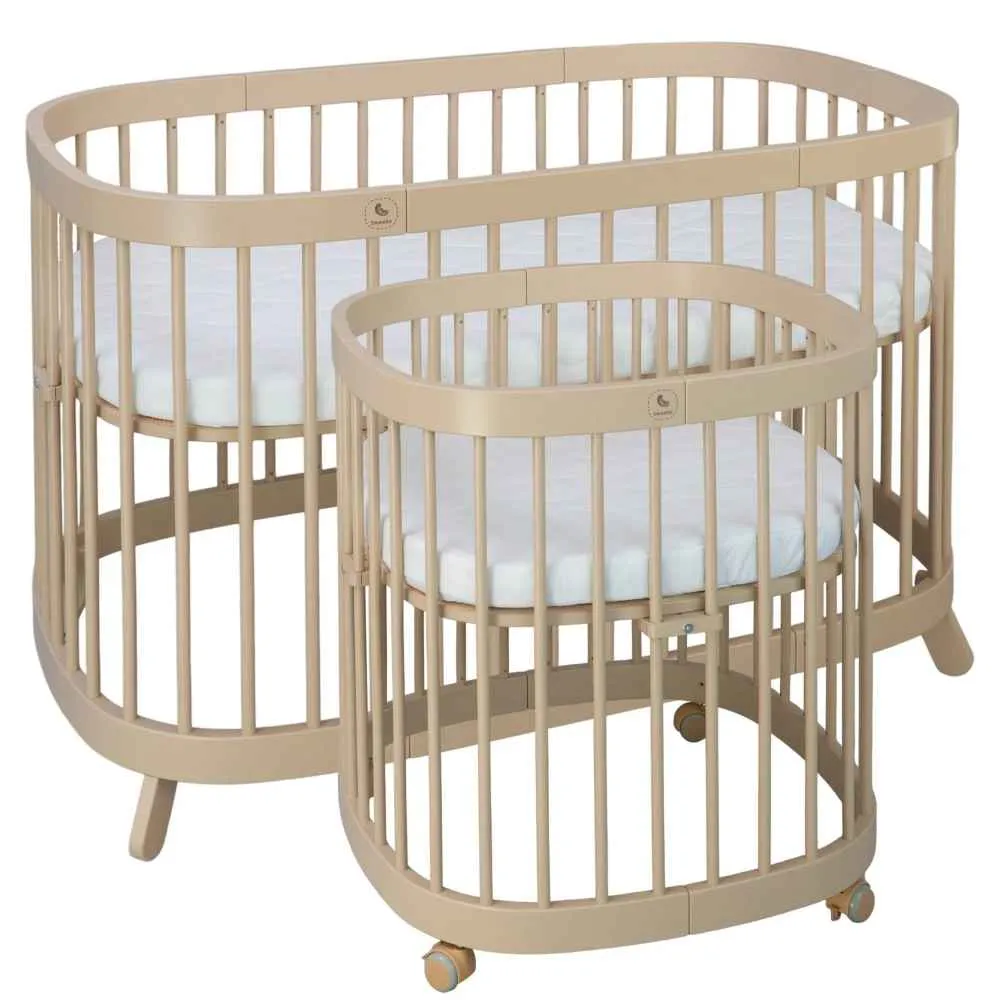 Tweeto 7 in 1 Baby Cot Oat Milk Multifunctional