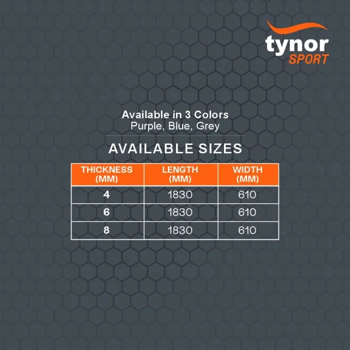 Tynor Yoga Mat Eva 4Mm