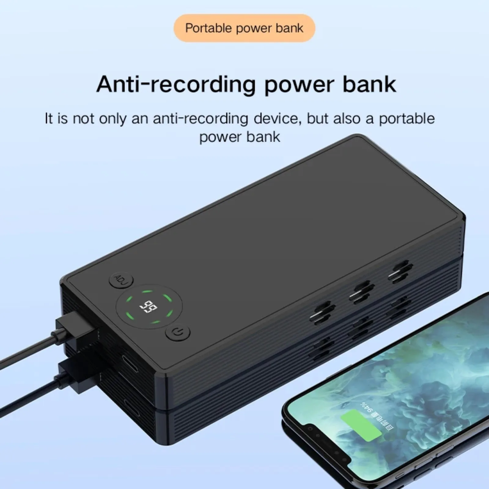 Ultrasonic Microphone Jammer Stops Smartphone Voice Recorder from Working Anti-Recording Privacy Guard