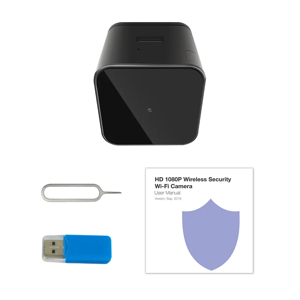 USB Charger Camera Wireless Wi-Fi Night Vision 1080p HD Video Recorder Push Notifications