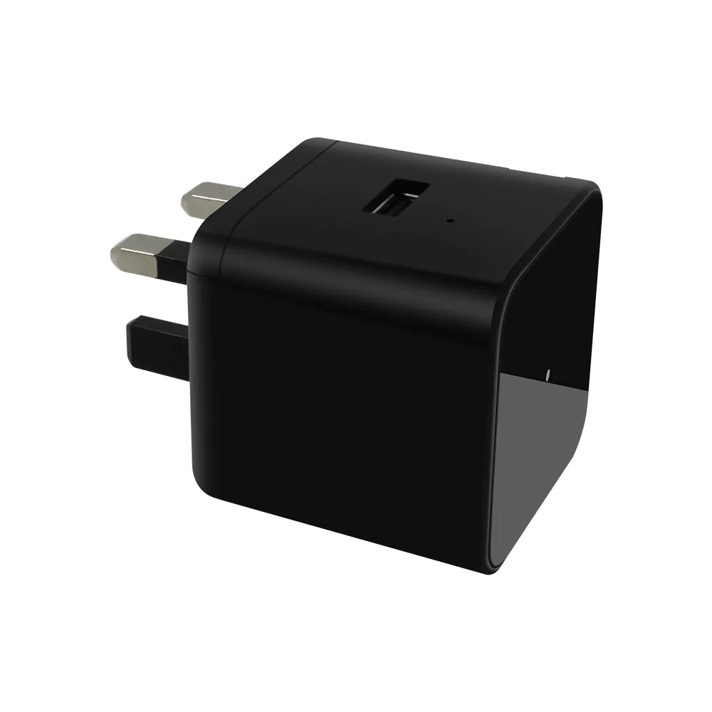USB Charger Camera Wireless Wi-Fi Night Vision 1080p HD Video Recorder Push Notifications