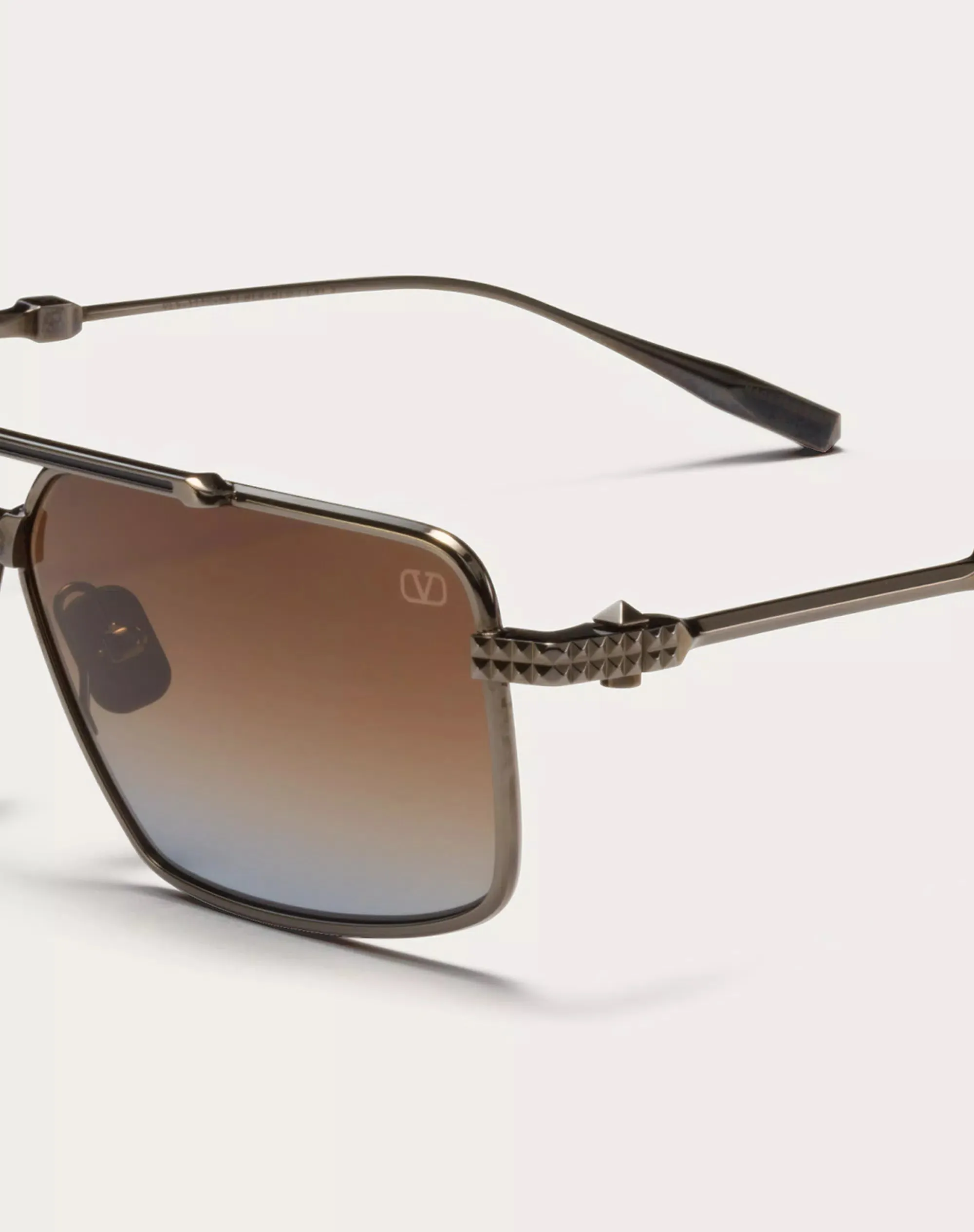 VI-SEI Black Rhodium Titanium / Blue / Dark Brown to Blue Lens
