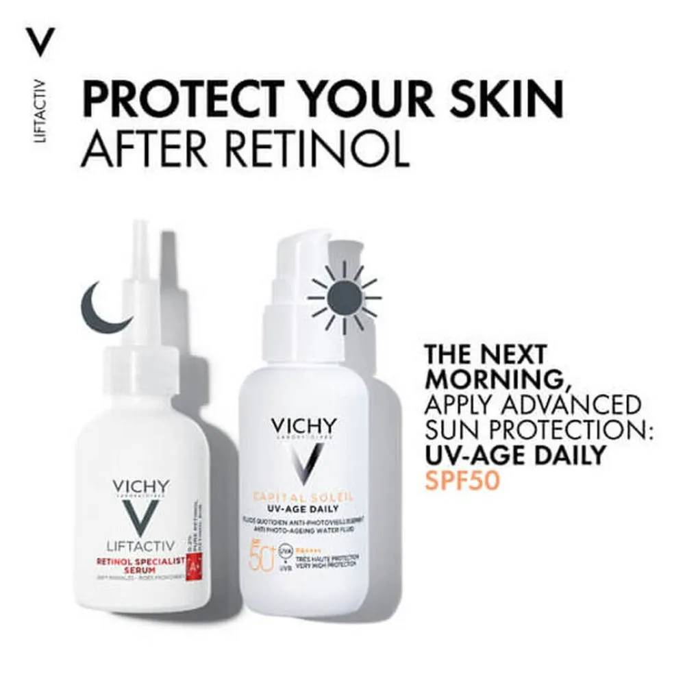 Vichy LiftActiv 0.2% Pure Retinol Specialist Deep Wrinkle Serum 30ml