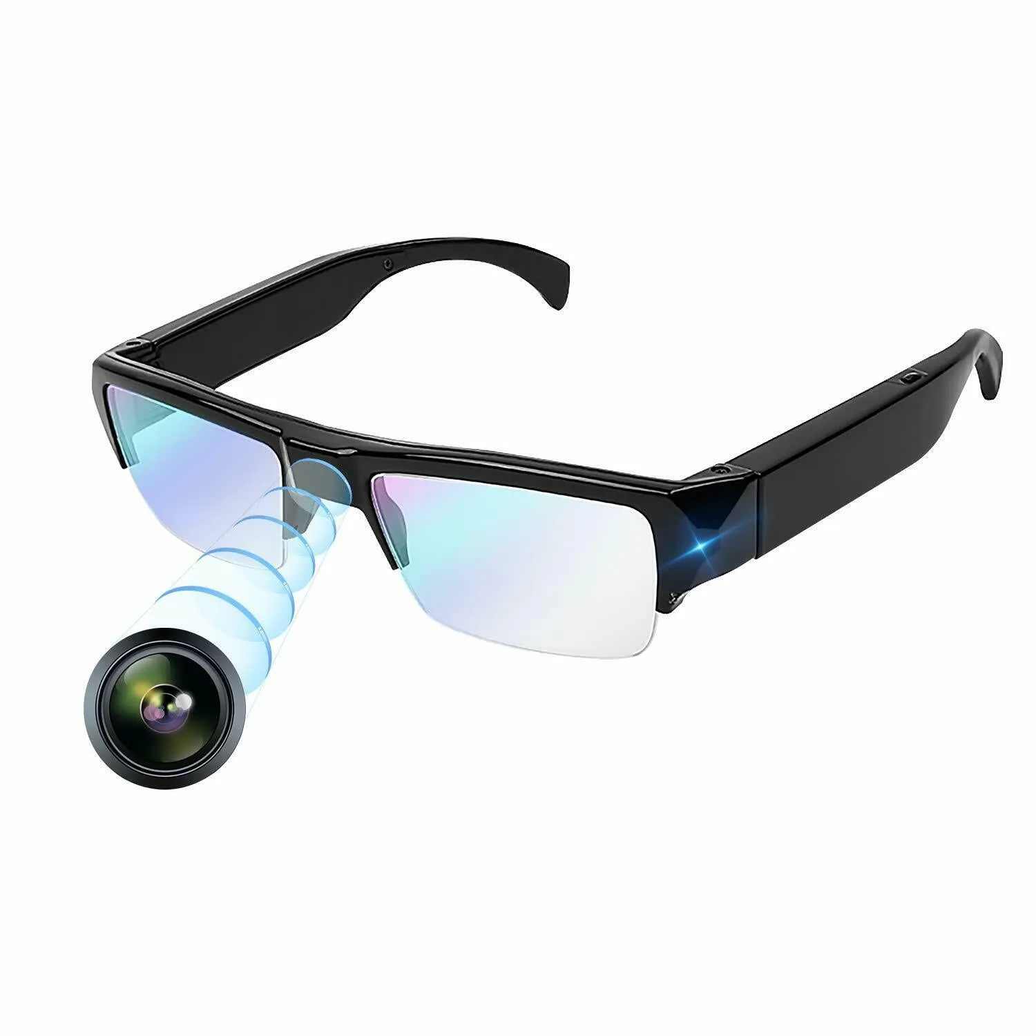 Video Glasses 5MP Camera 1080p FHD Video Recorder with Sound & Take Photos