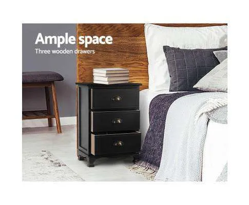 Vintage Bedside - Black