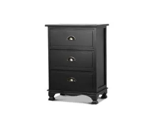 Vintage Bedside - Black