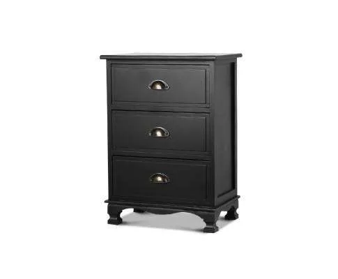 Vintage Bedside - Black